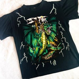 rare vintage american thunder tshirt